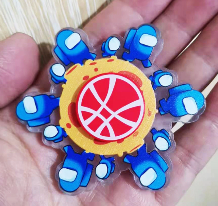 Animowany fidget spiner