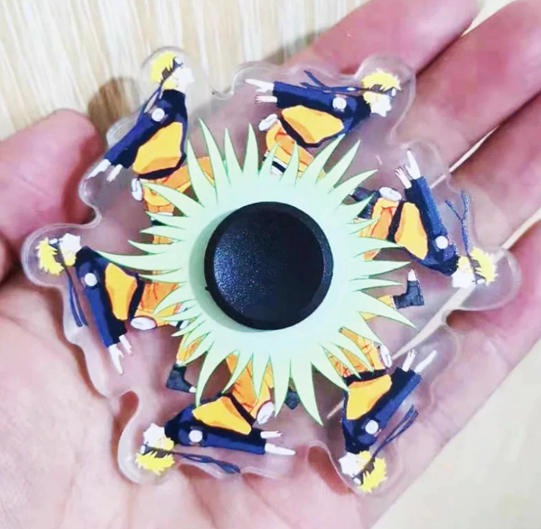 Animowany fidget spiner